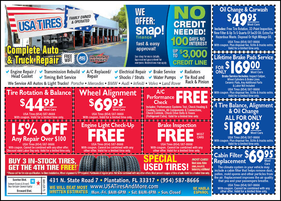 USA Tires and Automotive